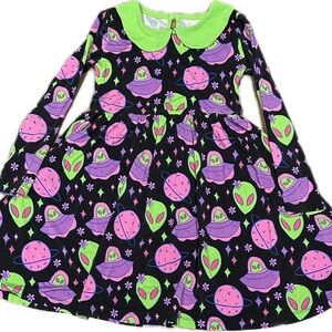 4T Twisted Lily Baeliens Long Sleeve Dress